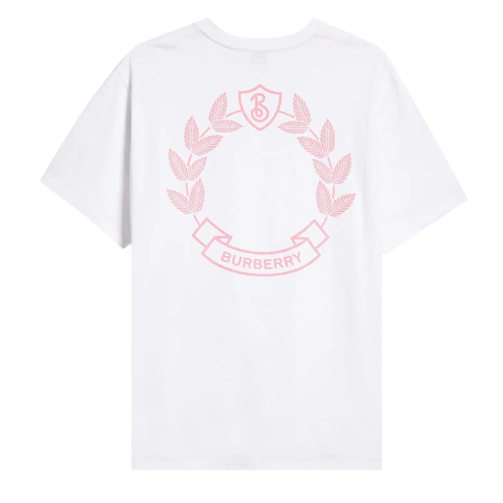 Burberry Branded Back Logo White T Shirt