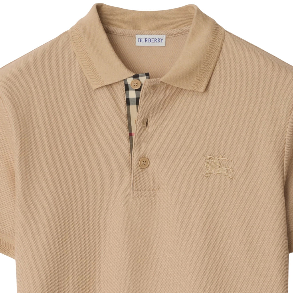 Burberry Eddie EKD Soft Fawn Polo Shirt S