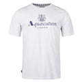 Aquascutum ACTIVE BIG LOGO T-SHIRT FW23 TS001 24 White T-Shirt Mens S
