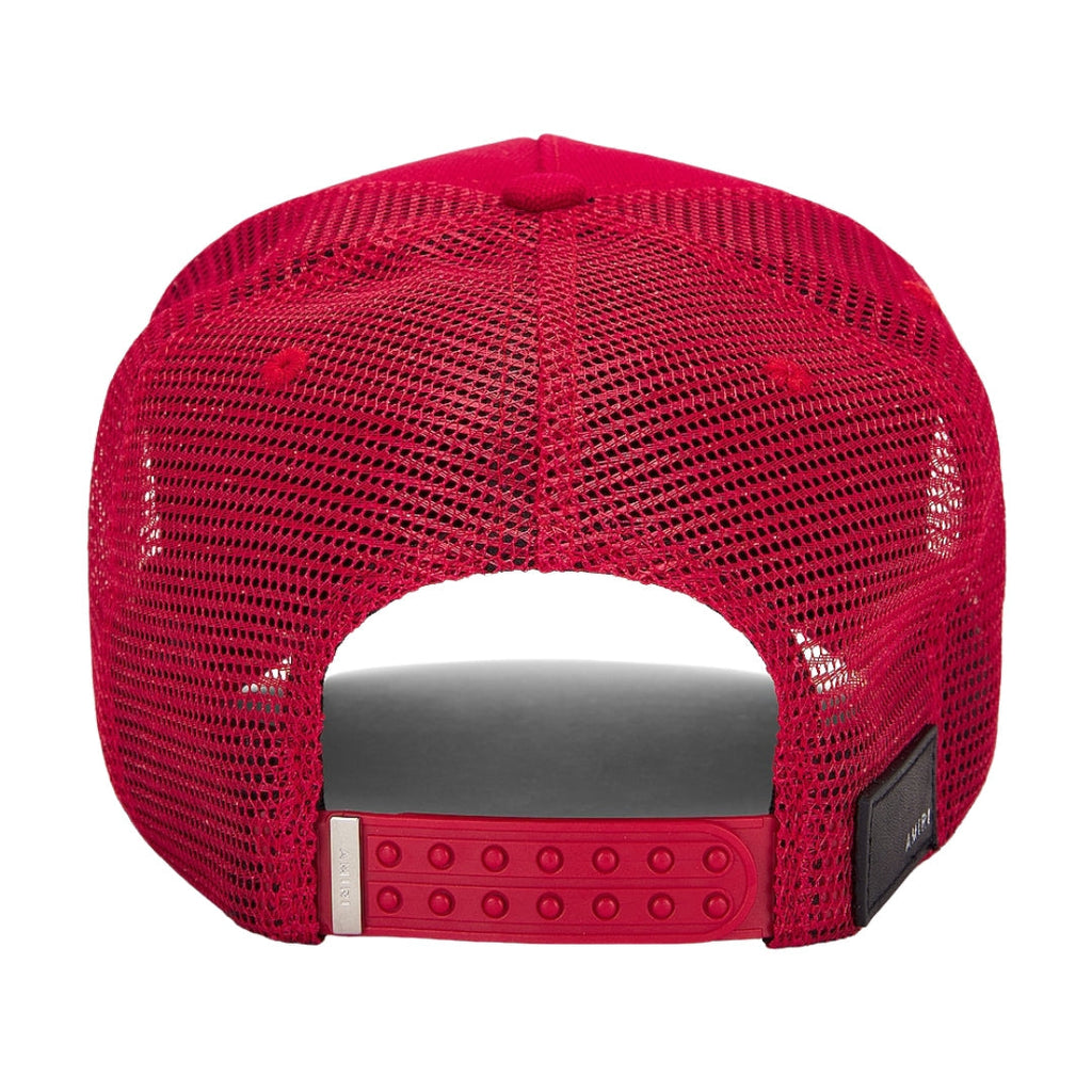Amiri Red Trucker Hat