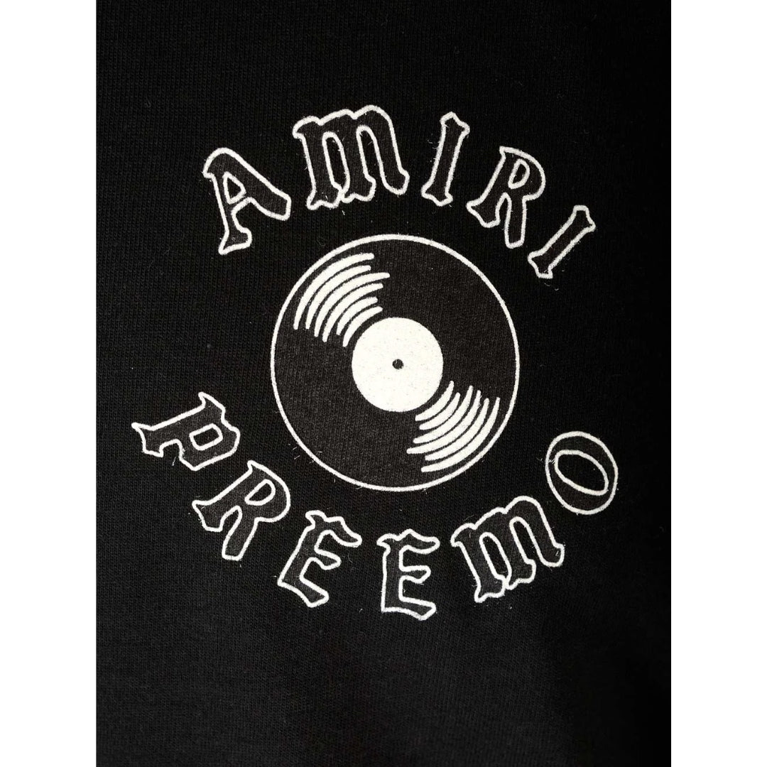 Amiri Premier Records Logo Black T-Shirt S