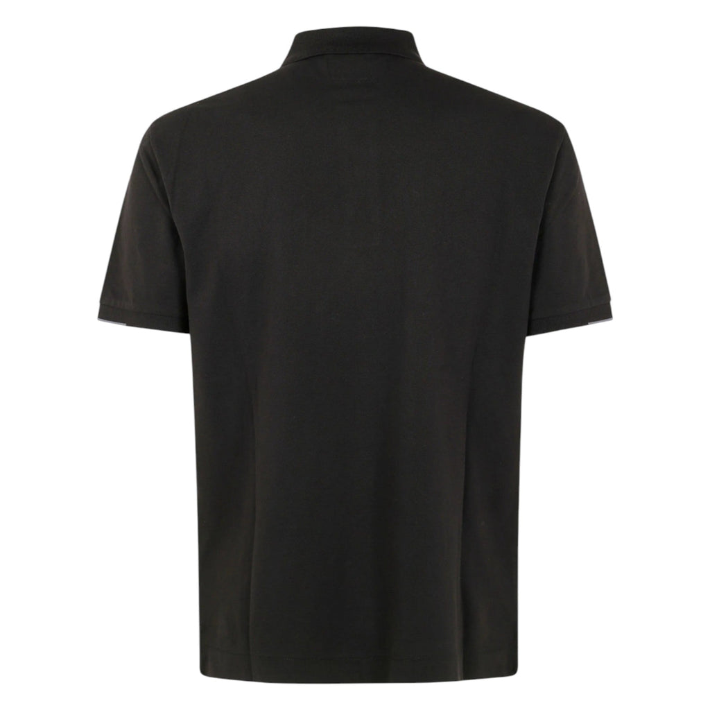 C.P Company Metropolis Series Black Polo Shirt