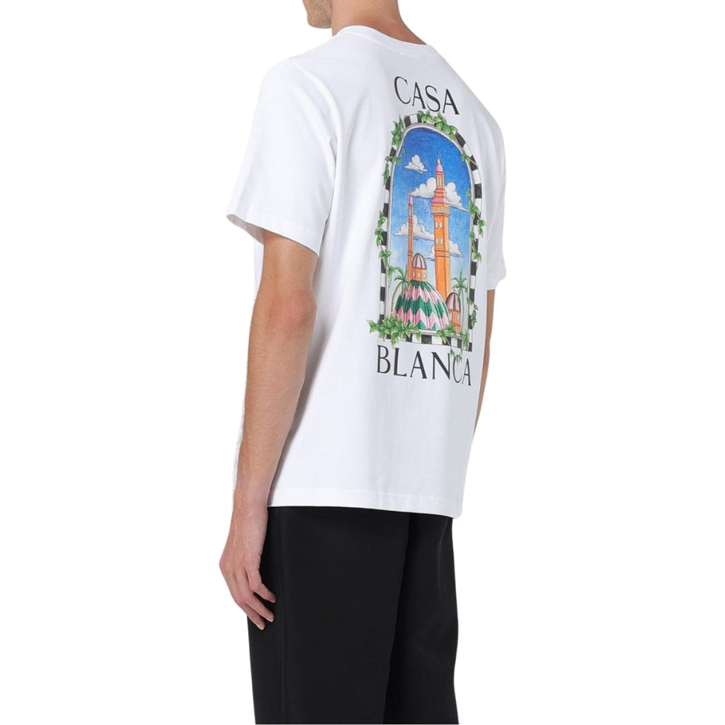 Casablanca Vue De Damas White T-shirt XL