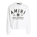 Amiri Stencil Logo White Sweatshirt M