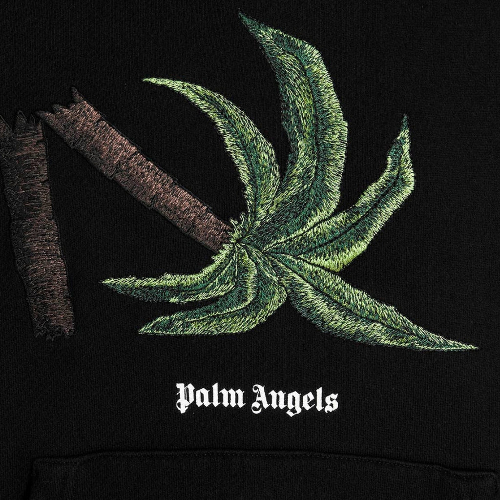 Palm Angels Broken Palm Black Hoodie