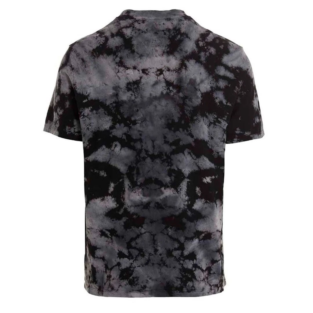 Amiri Crystal Ball SS Logo Tie-Dye Black T-Shirt L