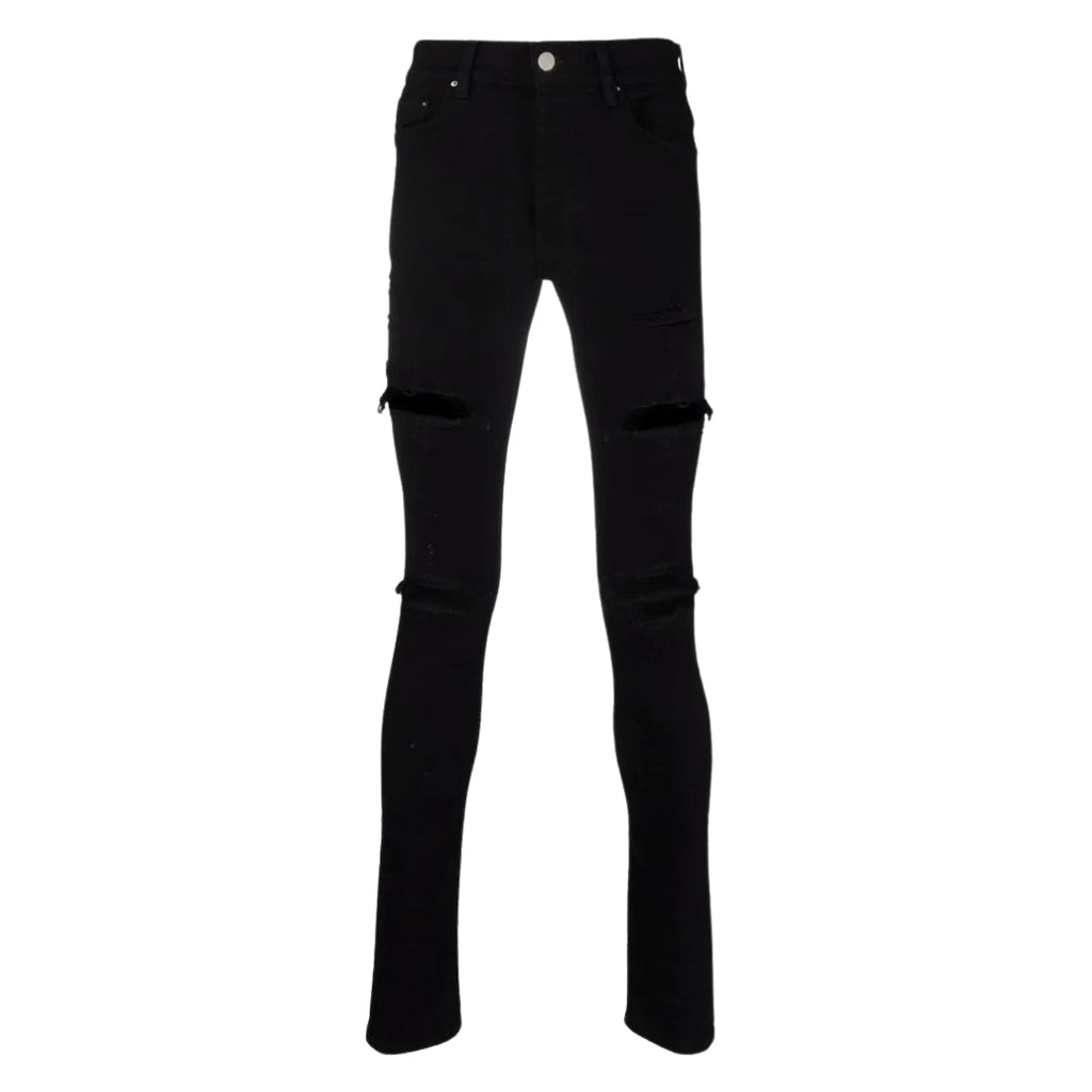 Amiri Slim Fit Thrasher Plus Black Denim Jeans