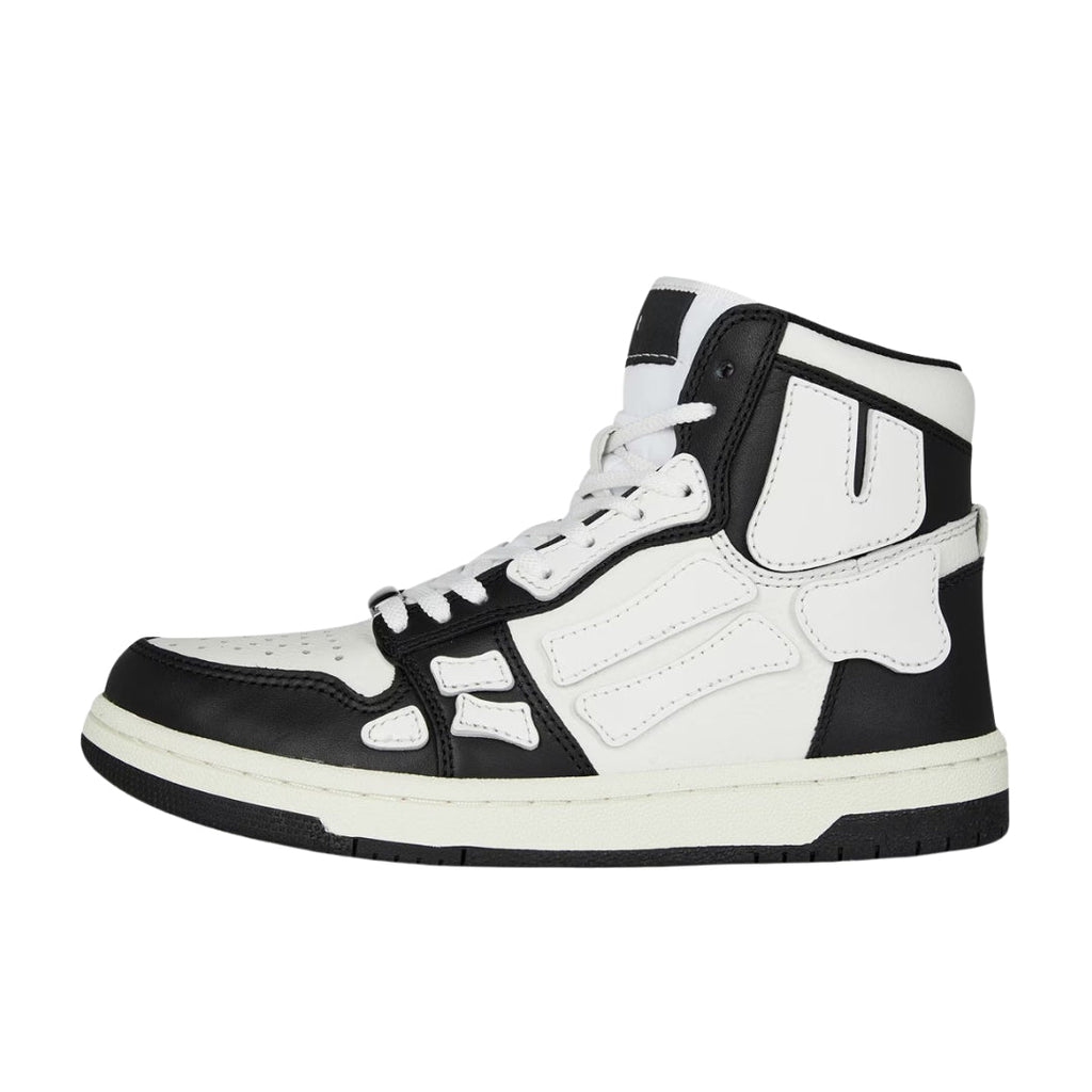 Amiri Skeleton Top High Top Black Sneakers