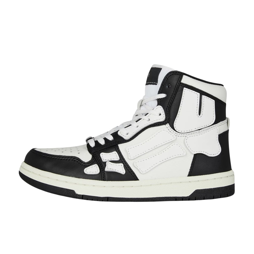 Amiri Skeleton Top High Top Black Sneakers
