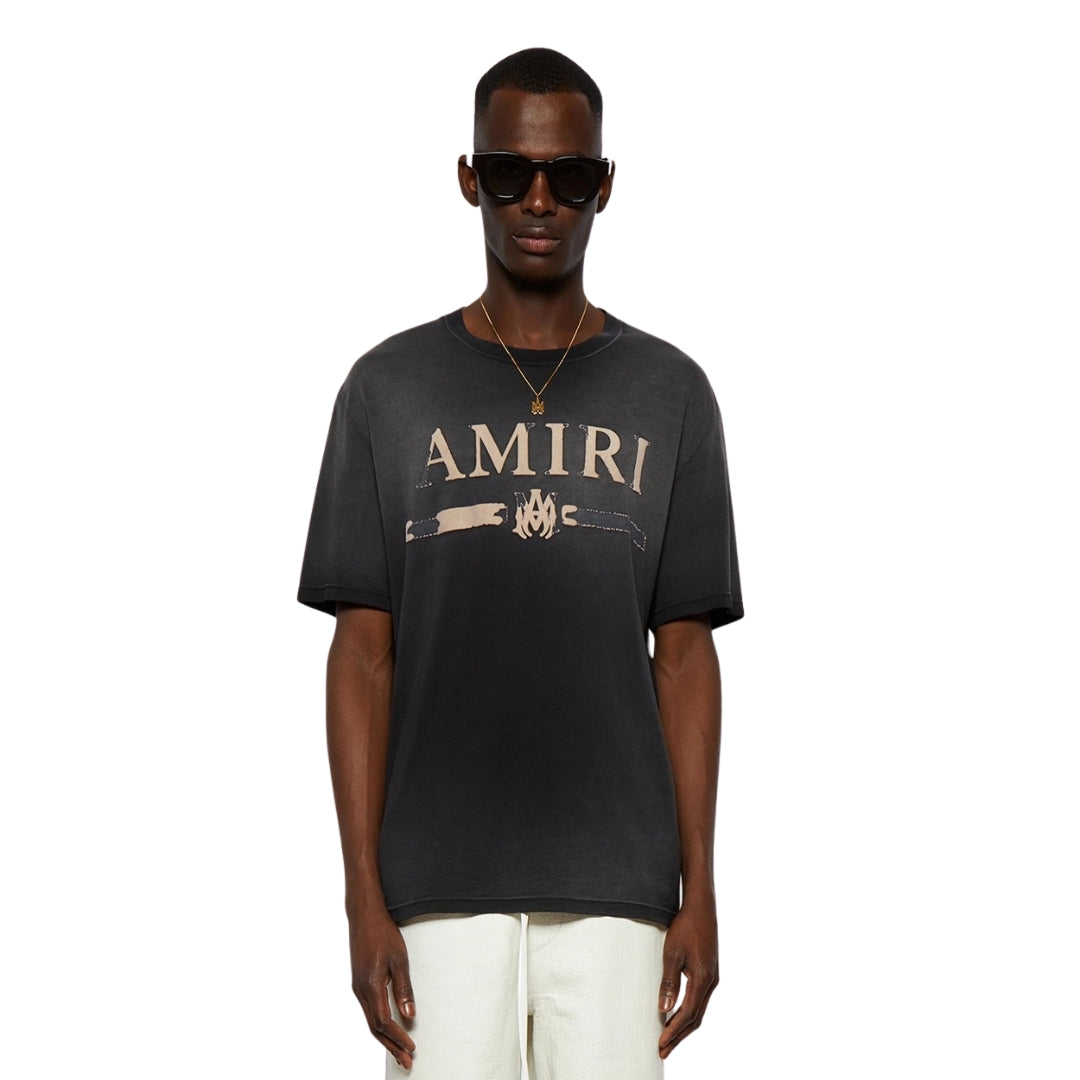 AMIRI AMIRI MA BAR APPLIQUE TEE SS23MJL010 001 Black T-Shirt S