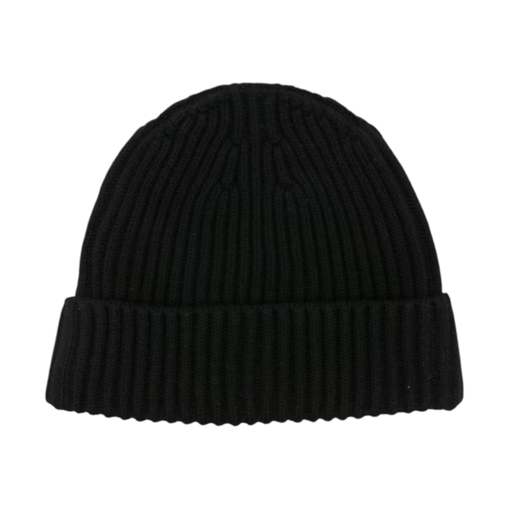 Stone Island Black Beanie