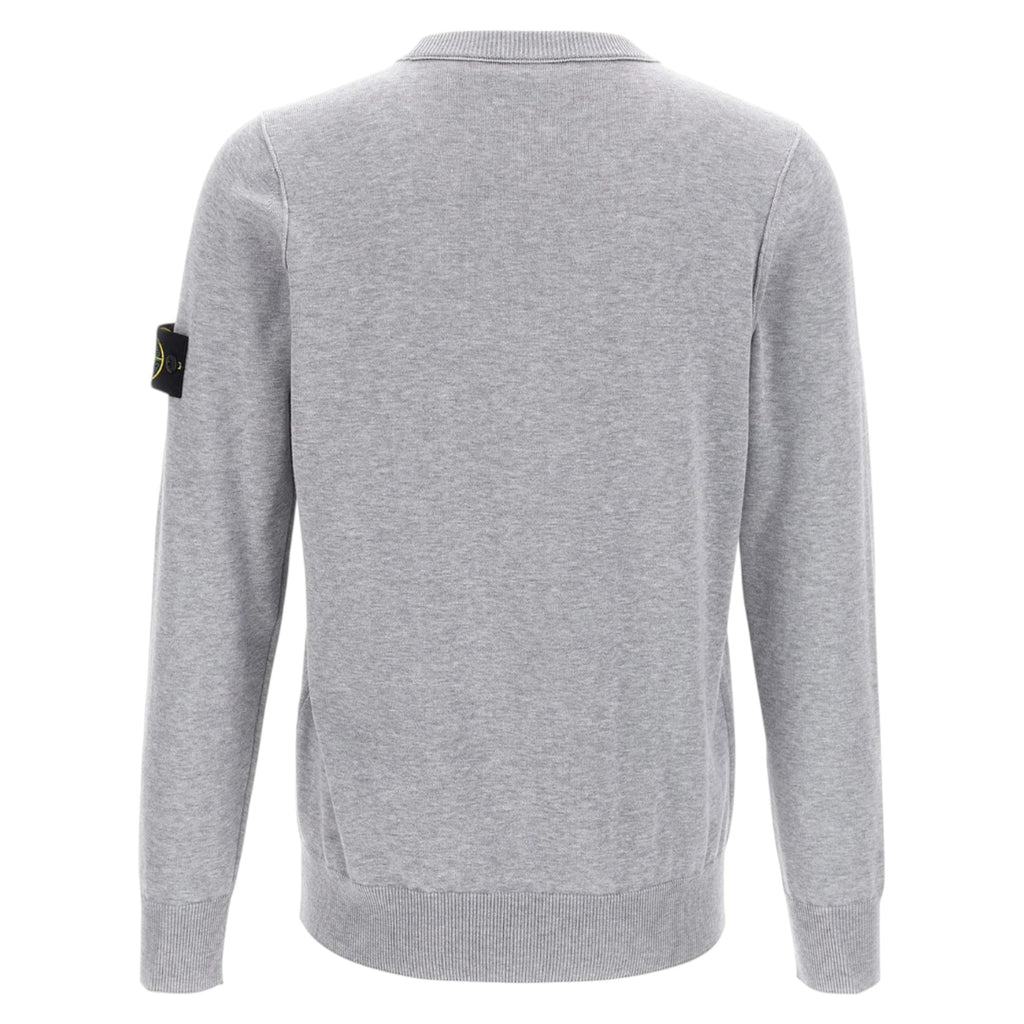 Stone Island Grey Knitwear Sweatshirt