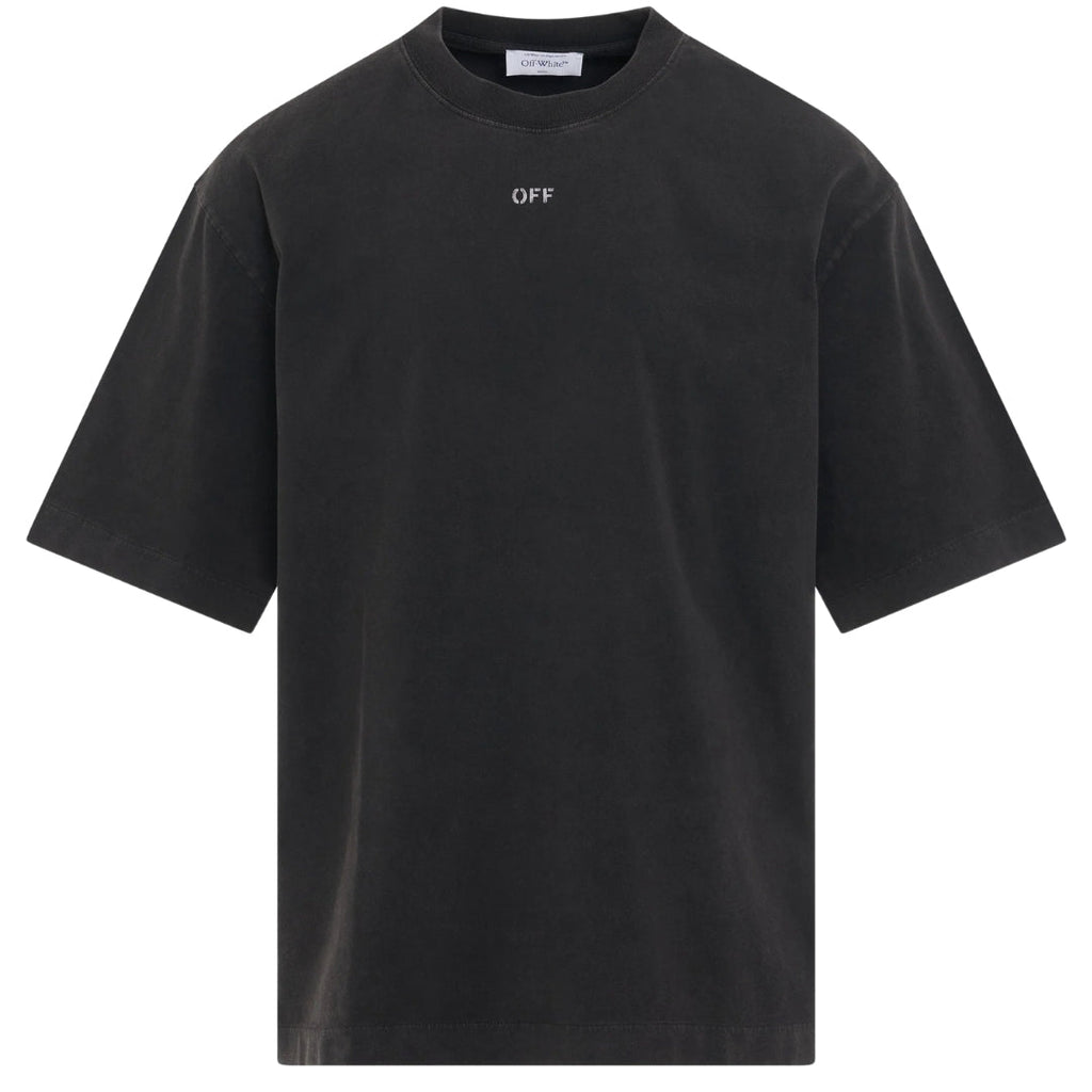 Off White Bacchus Skate Fit Black T Shirt