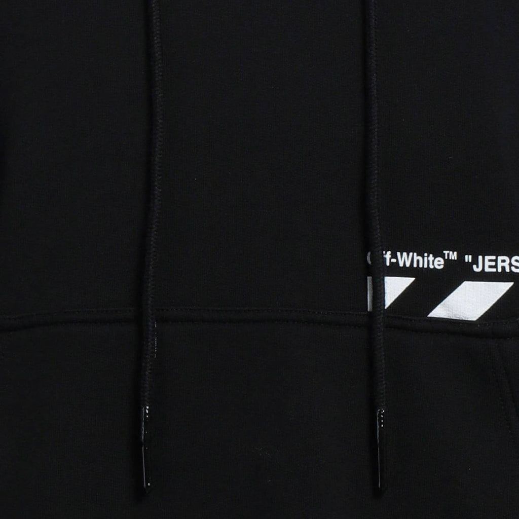 Off White Mens Hoodie Black