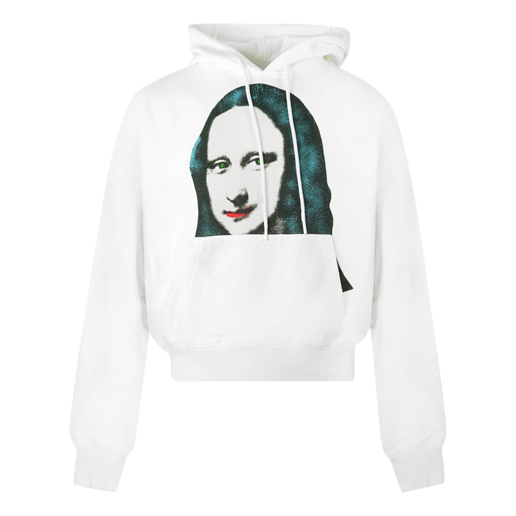 Off White Mens Hoodie White