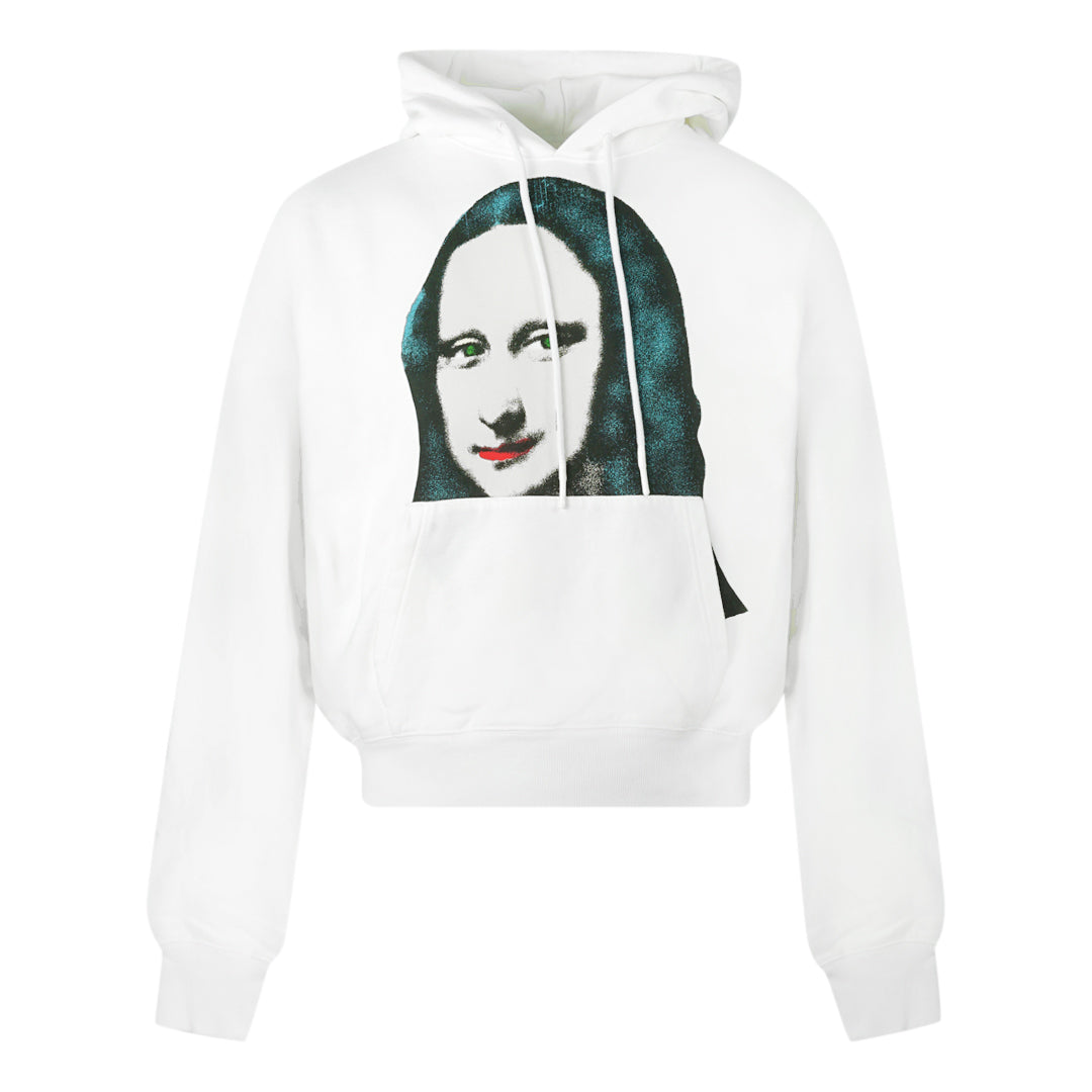 Off White Mens Hoodie White