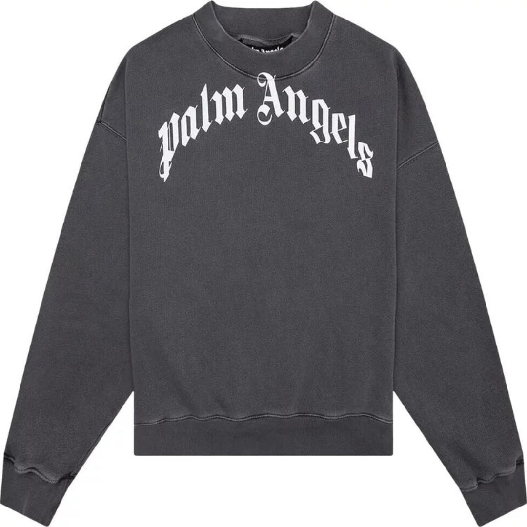 Palm Angels Mens Sweatshirt Black